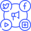 Social Marketing icon - Digital IT Web